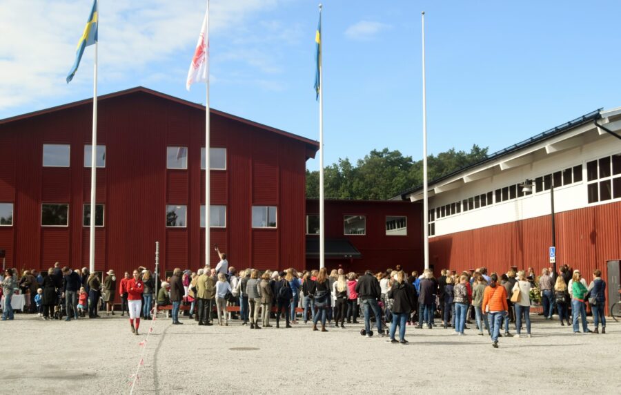 Invigning, anläggningen
