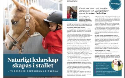 Fint reportage om ridskolan i DanderydsAktuellt!