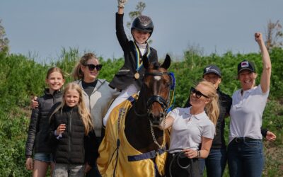 Medaljregn på SM i Dressyr
